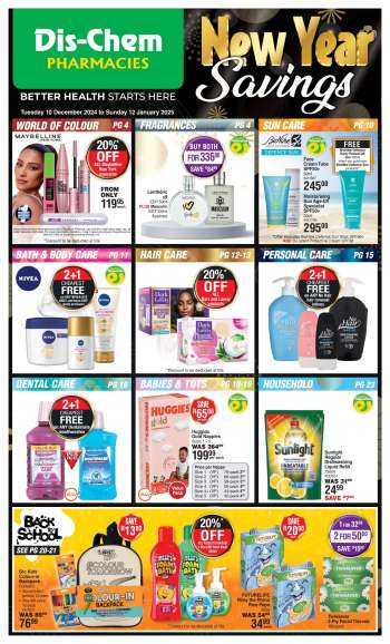 Dis-Chem catalogue  - 10/12/2024 - 12/01/2025.
