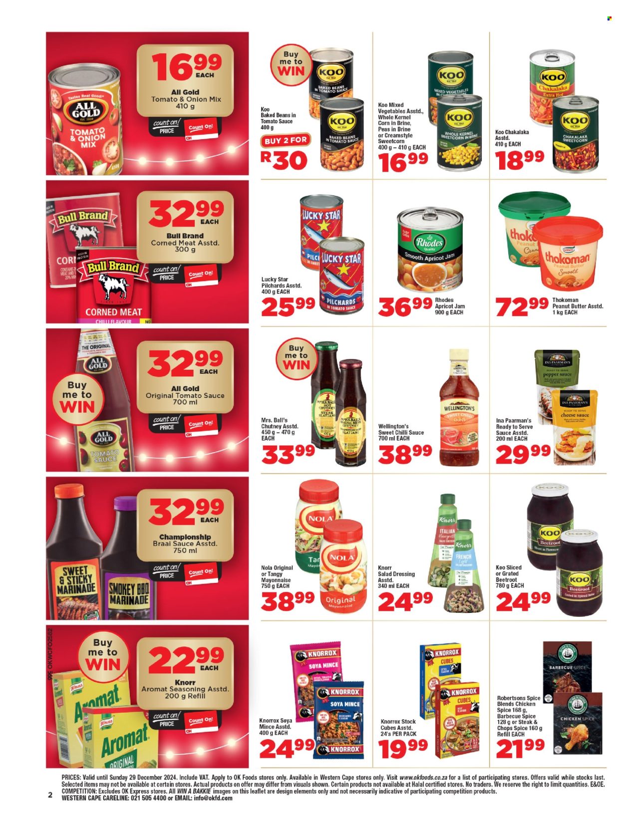 OK Foods specials - 11/12/2024 - 29/12/2024. Page 2