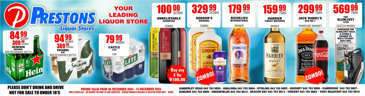 Prestons Liquor Stores specials - 06/12/2024 - 12/12/2024. Page 1