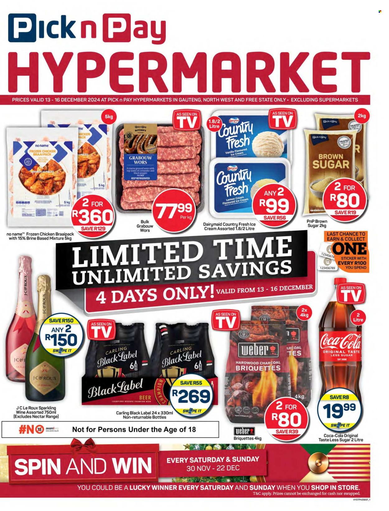 Pick n Pay Hypermarket specials - 13/12/2024 - 16/12/2024. Page 1