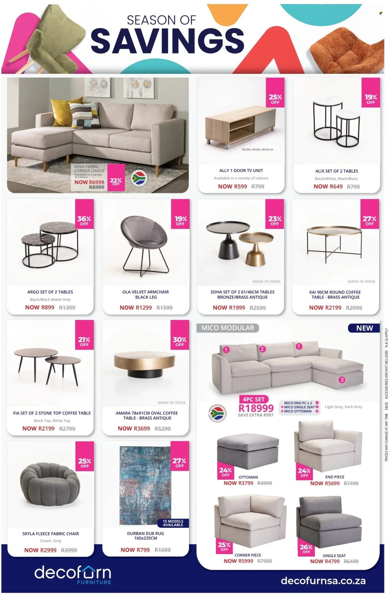 Decofurn Furniture specials. Page 2
