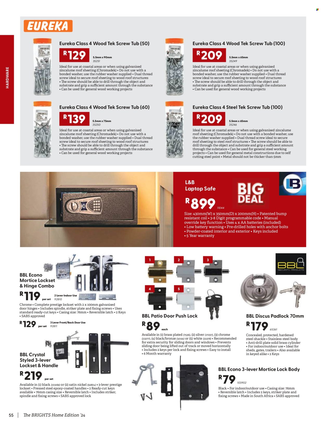 Brights Hardware specials - 15/11/2024 - 24/12/2024. Page 56