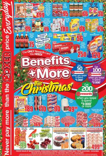 Boxer catalogue  - 11/12/2024 - 15/12/2024.