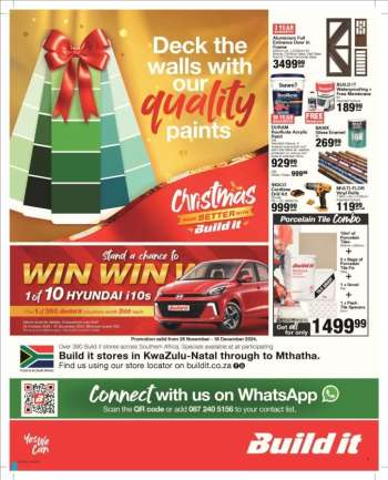 Build It catalogue  - 26/11/2024 - 18/12/2024.