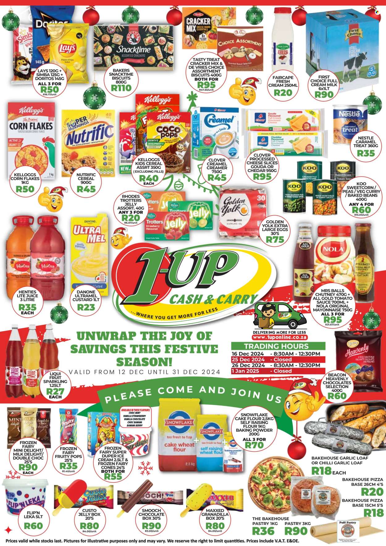 1UP Cash & Carry specials - 12/12/2024 - 31/12/2024. Page 1
