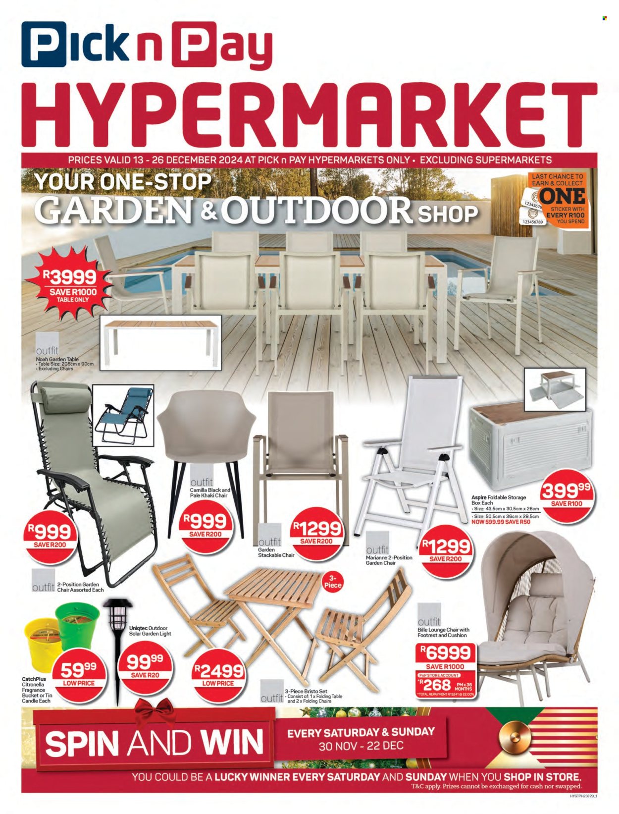 Pick n Pay Hypermarket specials - 13/12/2024 - 26/12/2024. Page 1