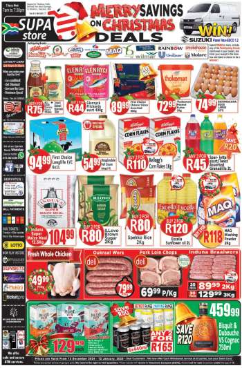 Supa Store catalogue  - 13/12/2024 - 12/01/2025.