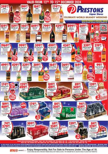 Prestons Liquor Stores catalogue  - 12/12/2024 - 15/12/2024.