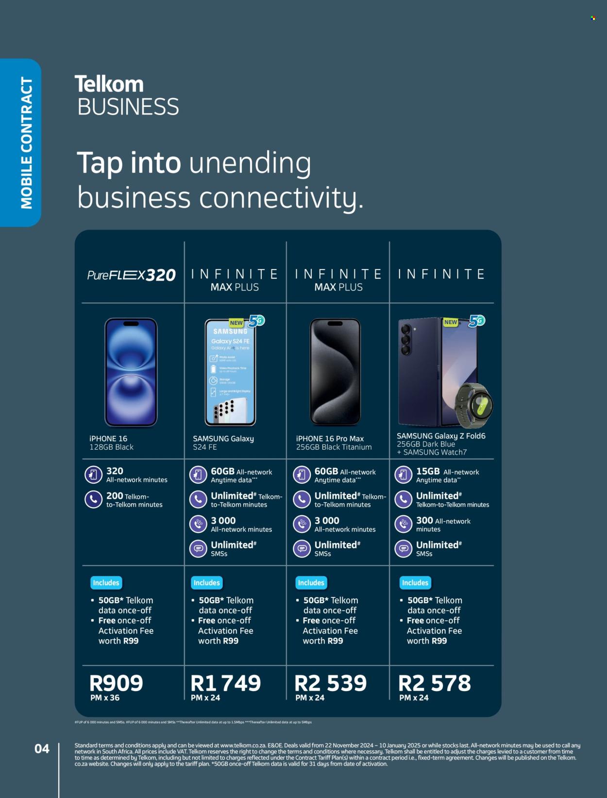 Telkom specials - 22/11/2024 - 10/01/2025. Page 4