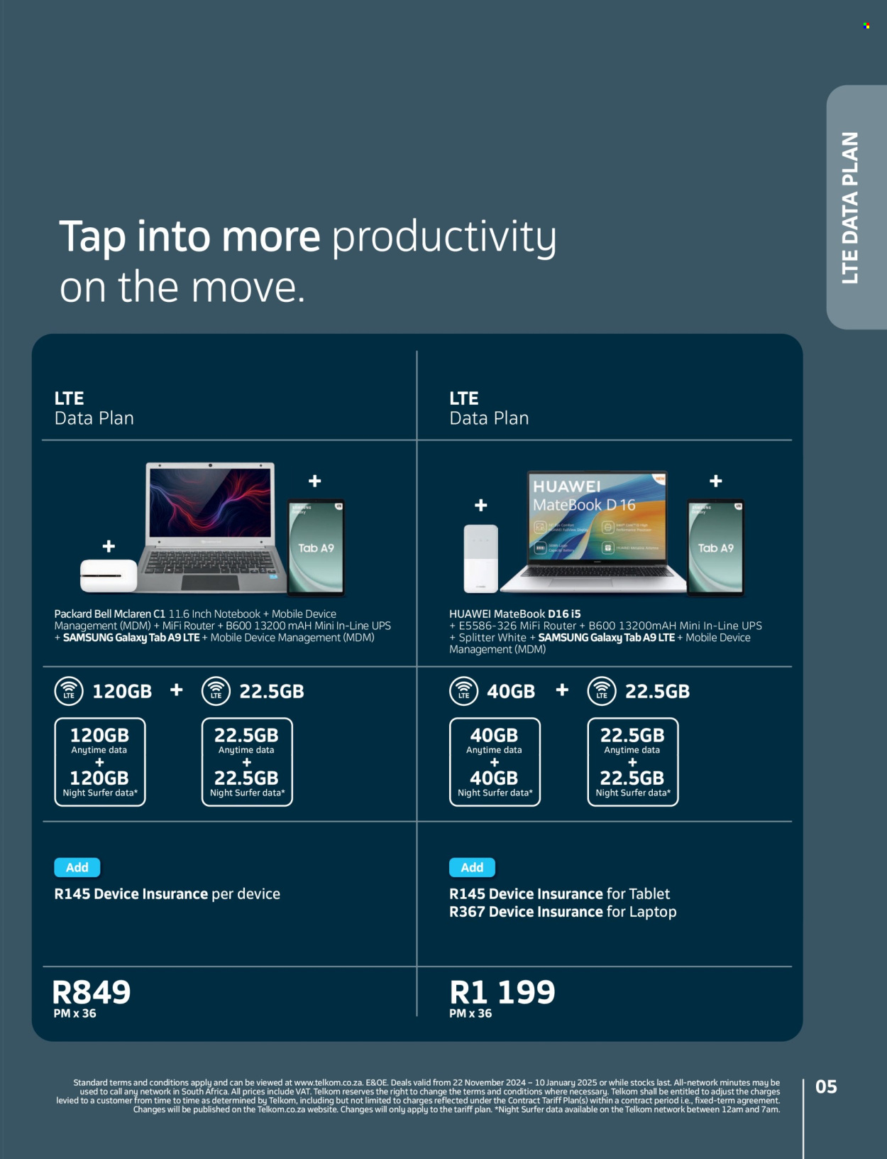 Telkom specials - 22/11/2024 - 10/01/2025. Page 5