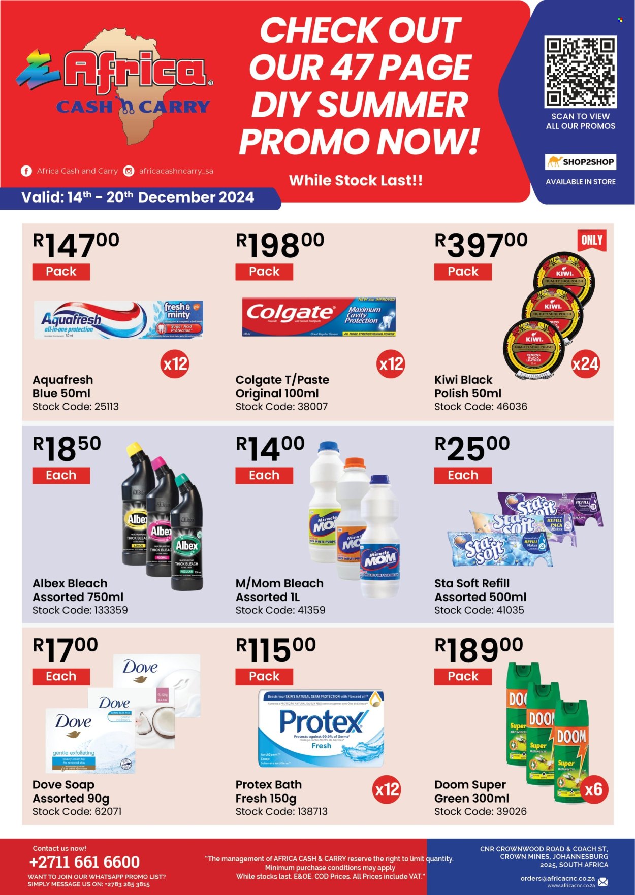 Africa Cash & Carry specials - 14/12/2024 - 20/12/2024. Page 1