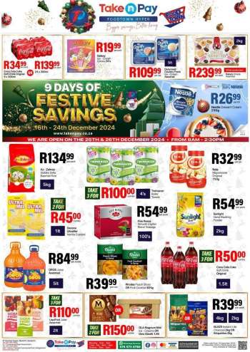 Take n Pay catalogue  - 16/12/2024 - 24/12/2024.