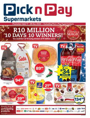 Pick n Pay Supermarket catalogue  - 17/12/2024 - 26/12/2024.