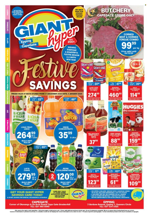 Giant Hyper specials - 17/12/2024 - 05/01/2025. Page 1