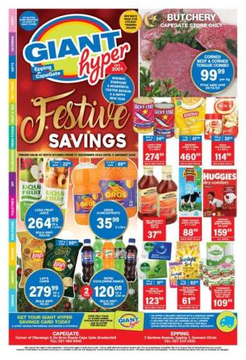 Giant Hyper catalogue  - 17/12/2024 - 05/01/2025.