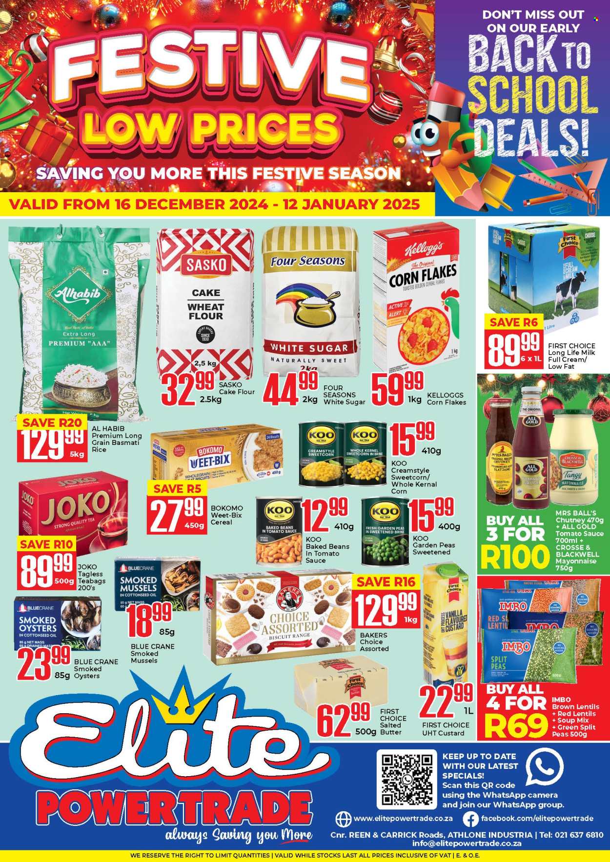 Elite Powertrade specials - 16/12/2024 - 12/01/2025. Page 1