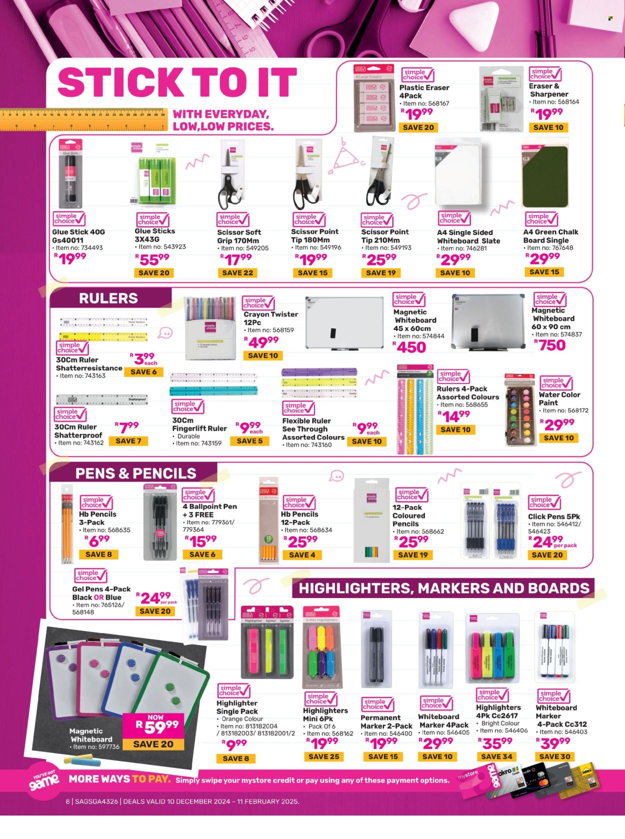 Game specials - 10/12/2024 - 11/02/2025. Page 8