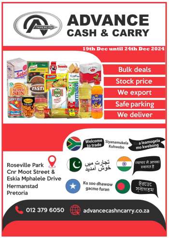 Advance Cash & Carry catalogue  - 19/12/2024 - 24/12/2024.