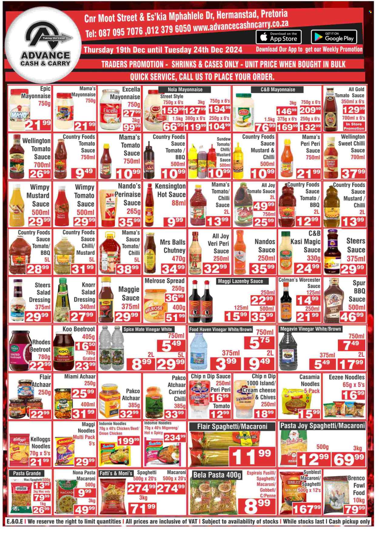 Advance Cash & Carry specials - 19/12/2024 - 24/12/2024. Page 3