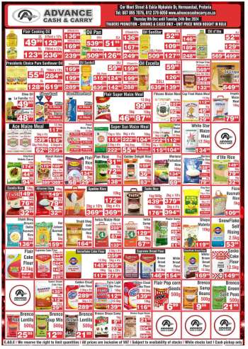 Advance Cash & Carry catalogue  - 09/12/2024 - 24/12/2024.