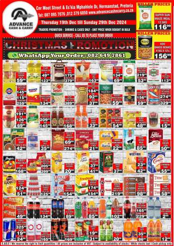Advance Cash & Carry catalogue  - 19/12/2024 - 29/12/2024.