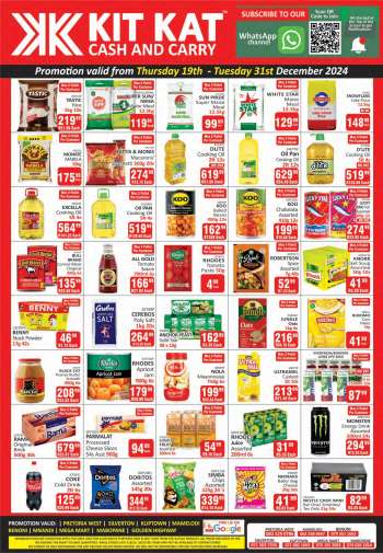 Kit Kat Cash & Carry catalogue  - 19/12/2024 - 31/12/2024.