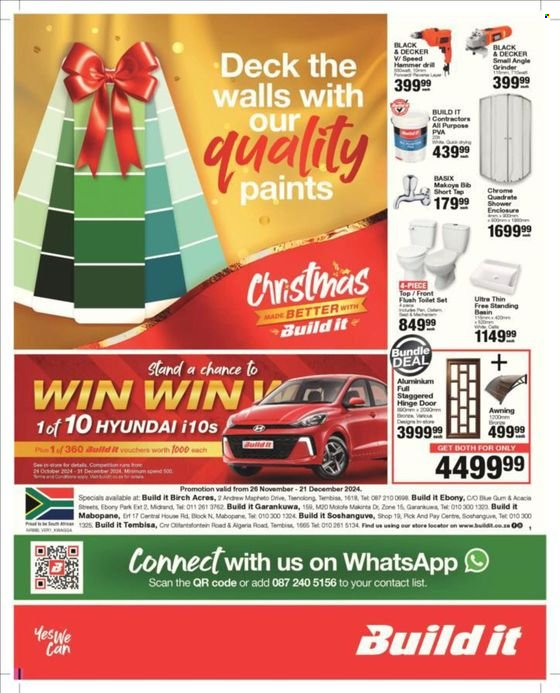Build It specials - 26/11/2024 - 21/12/2024. Page 1