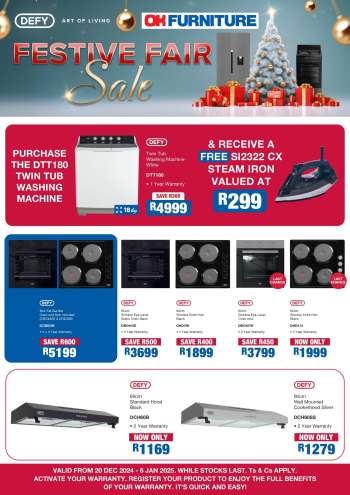 OK Furniture catalogue  - 20/12/2024 - 06/01/2025.