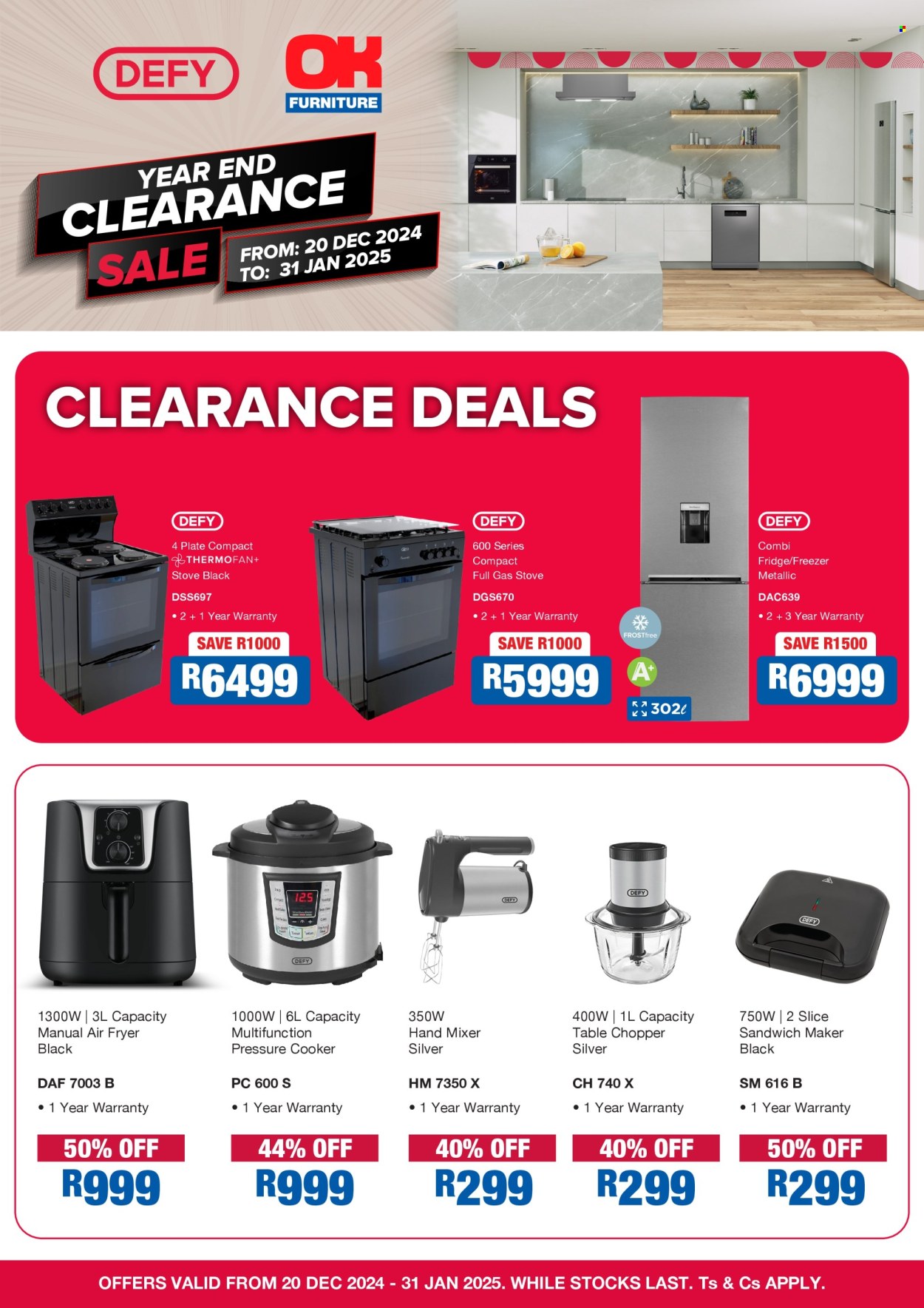 OK Furniture specials - 20/12/2024 - 31/01/2025. Page 1
