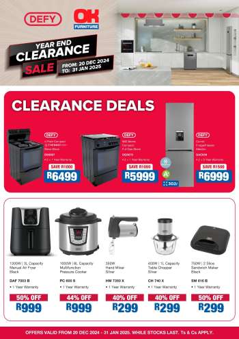 OK Furniture catalogue  - 20/12/2024 - 31/01/2025.