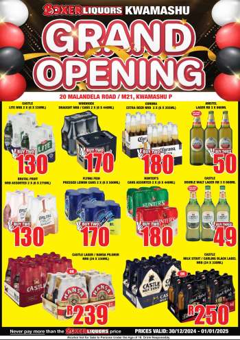 Boxer catalogue  - 30/12/2024 - 01/01/2025.