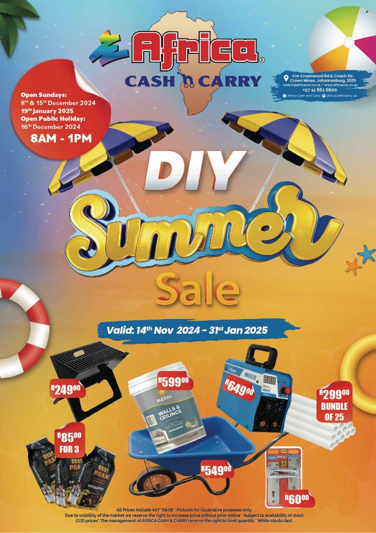 Africa Cash & Carry specials - 14/12/2024 - 31/01/2025. Page 1