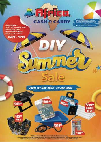 Africa Cash & Carry catalogue  - 14/12/2024 - 31/01/2025.