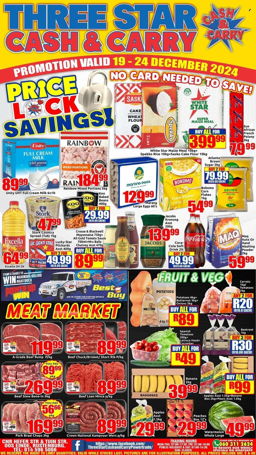 Three Star Cash and Carry specials - 19/12/2024 - 24/12/2024. Page 1