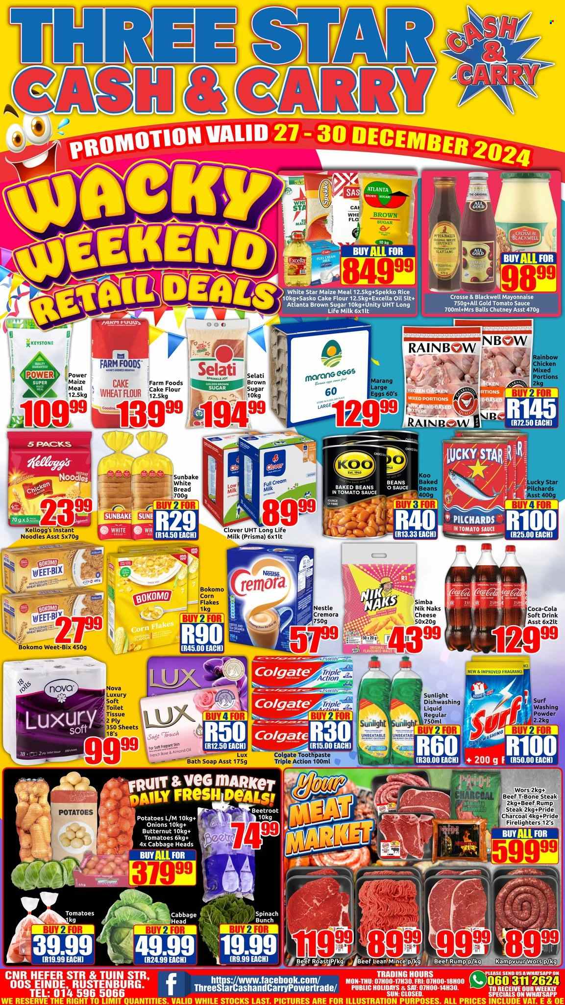 Three Star Cash and Carry specials - 27/12/2024 - 30/12/2024. Page 1