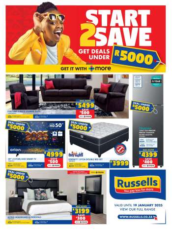 Russells catalogue  - 27/12/2024 - 19/01/2025.