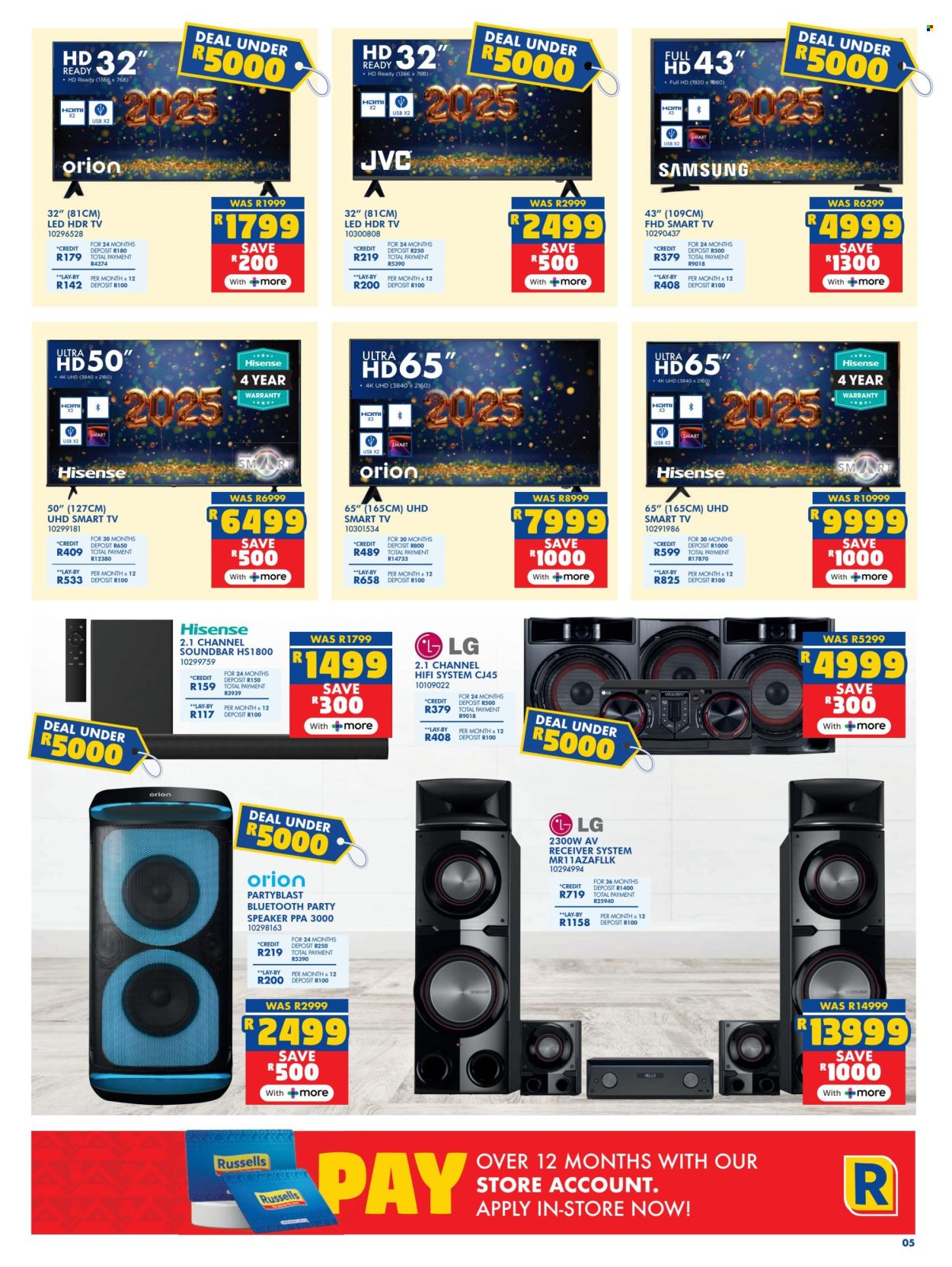Russells specials - 27/12/2024 - 19/01/2025. Page 5