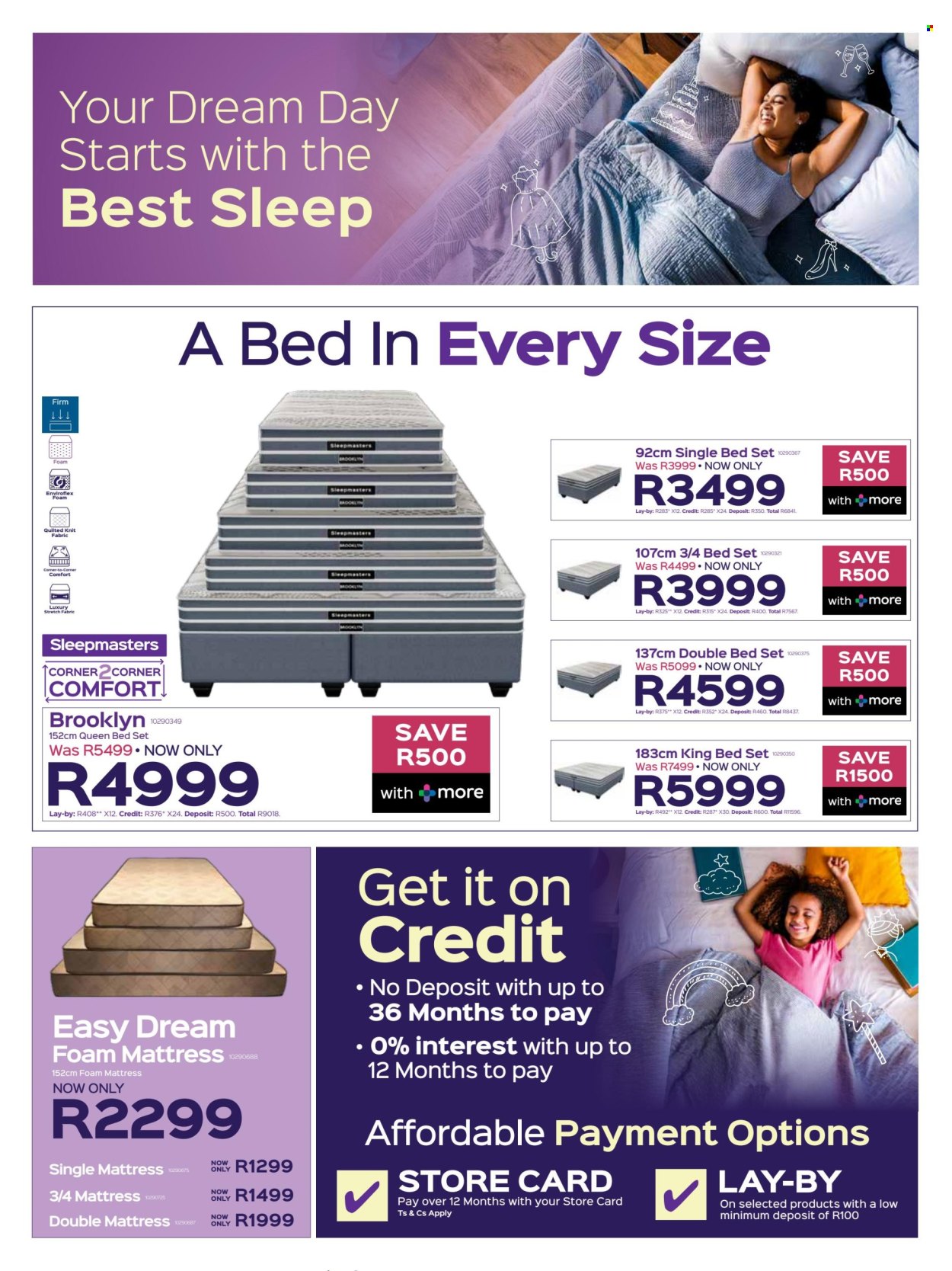 Sleepmasters specials - 27/12/2024 - 19/01/2025. Page 3