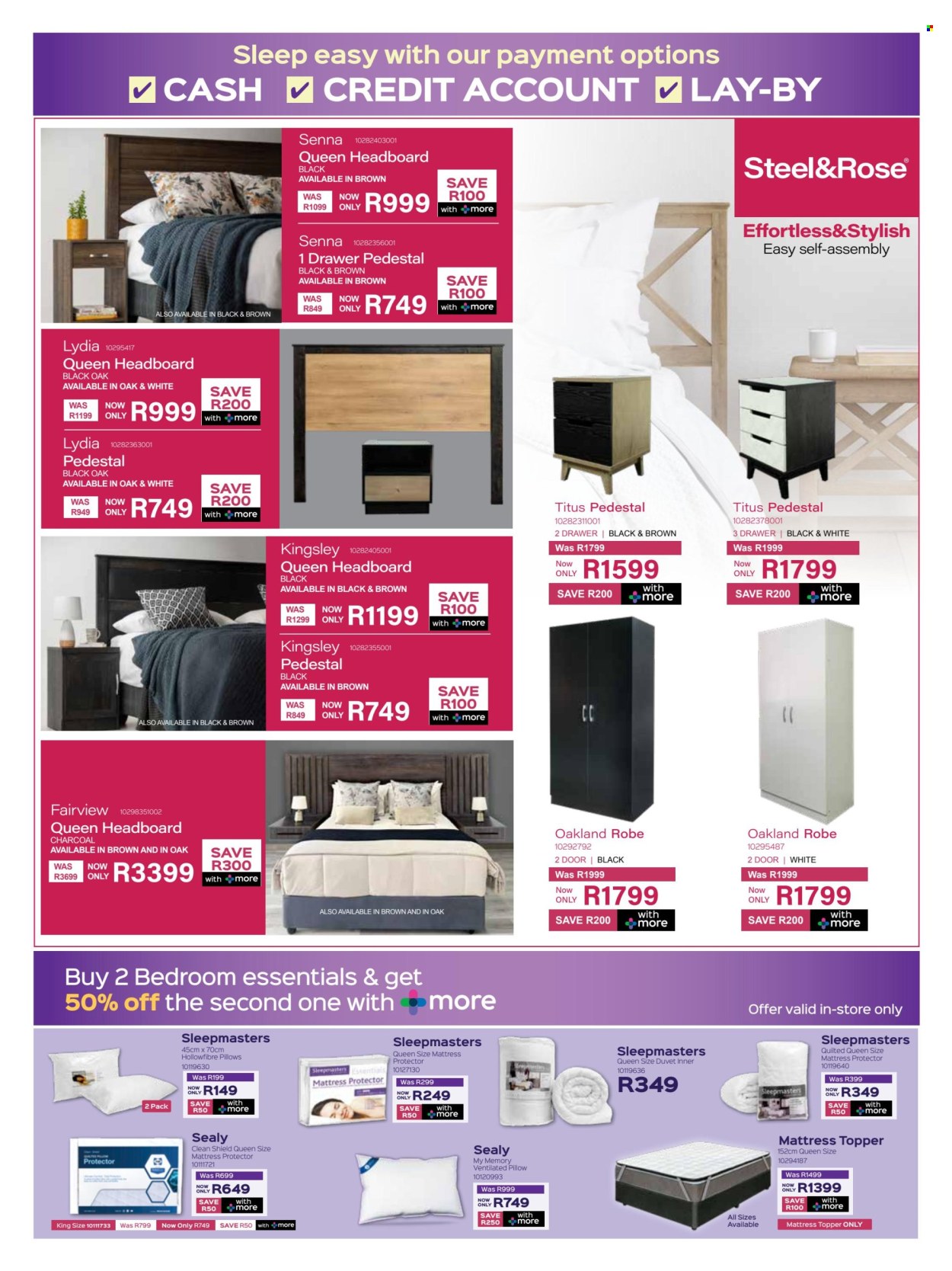 Sleepmasters specials - 27/12/2024 - 19/01/2025. Page 11