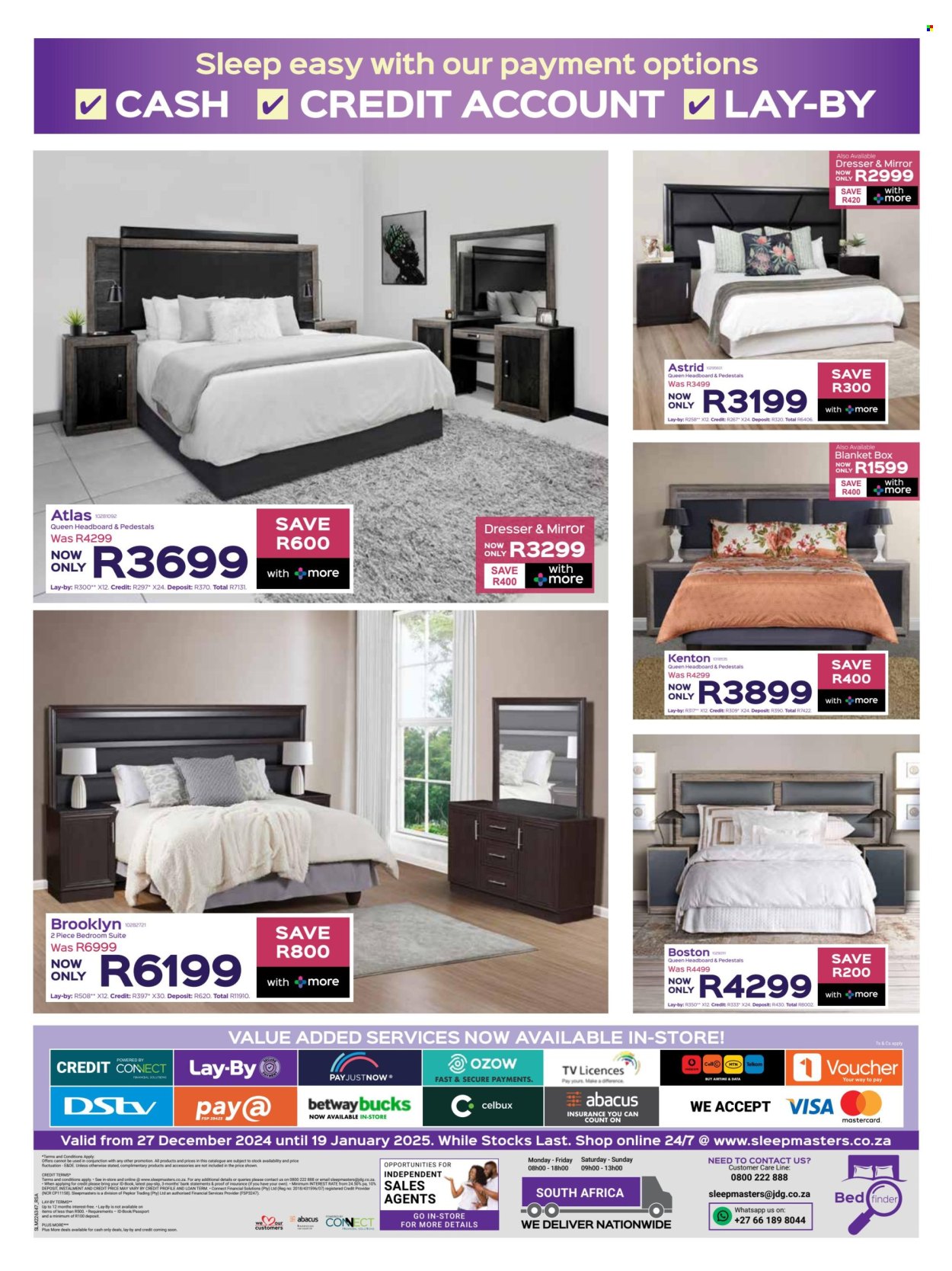 Sleepmasters specials - 27/12/2024 - 19/01/2025. Page 12