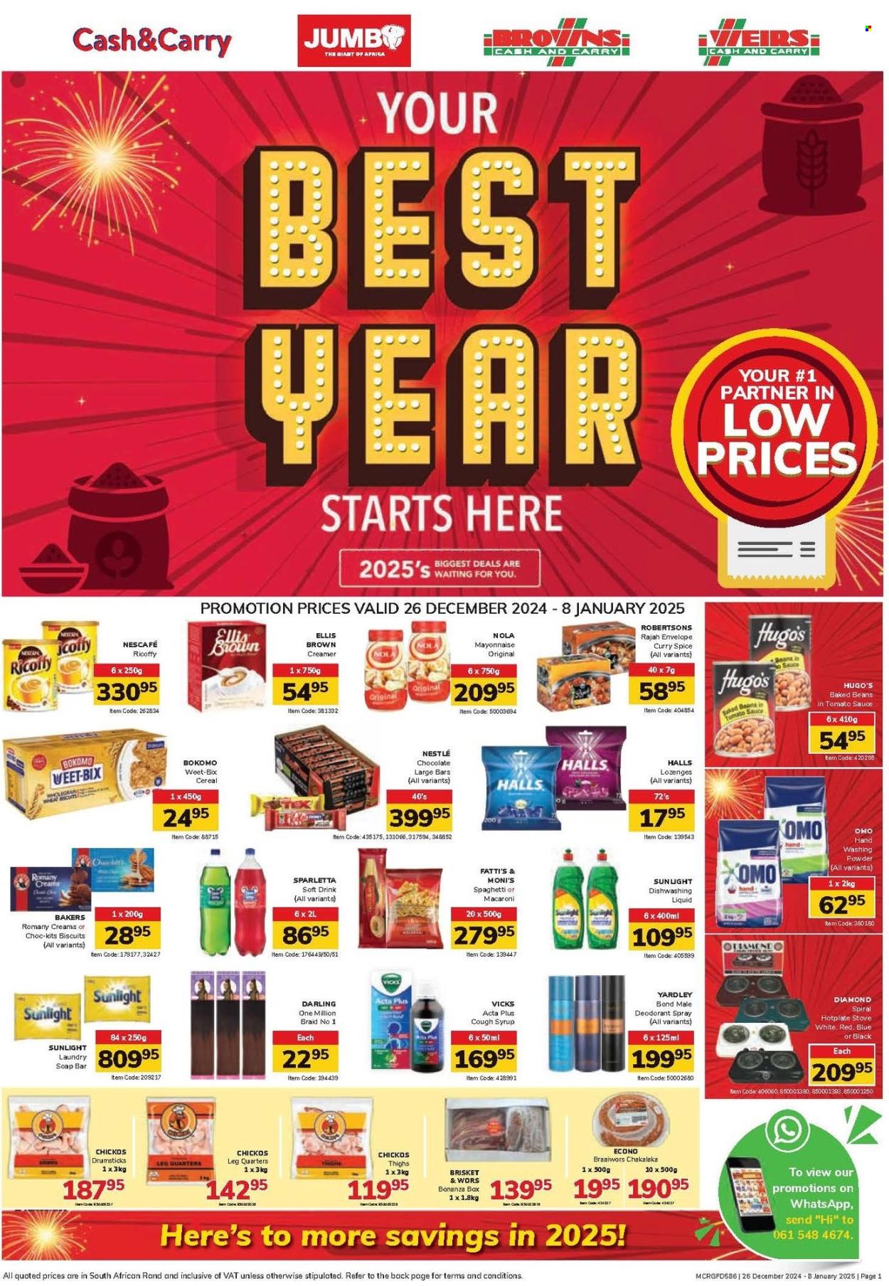 Jumbo Cash & Carry specials - 26/12/2024 - 08/01/2025. Page 1