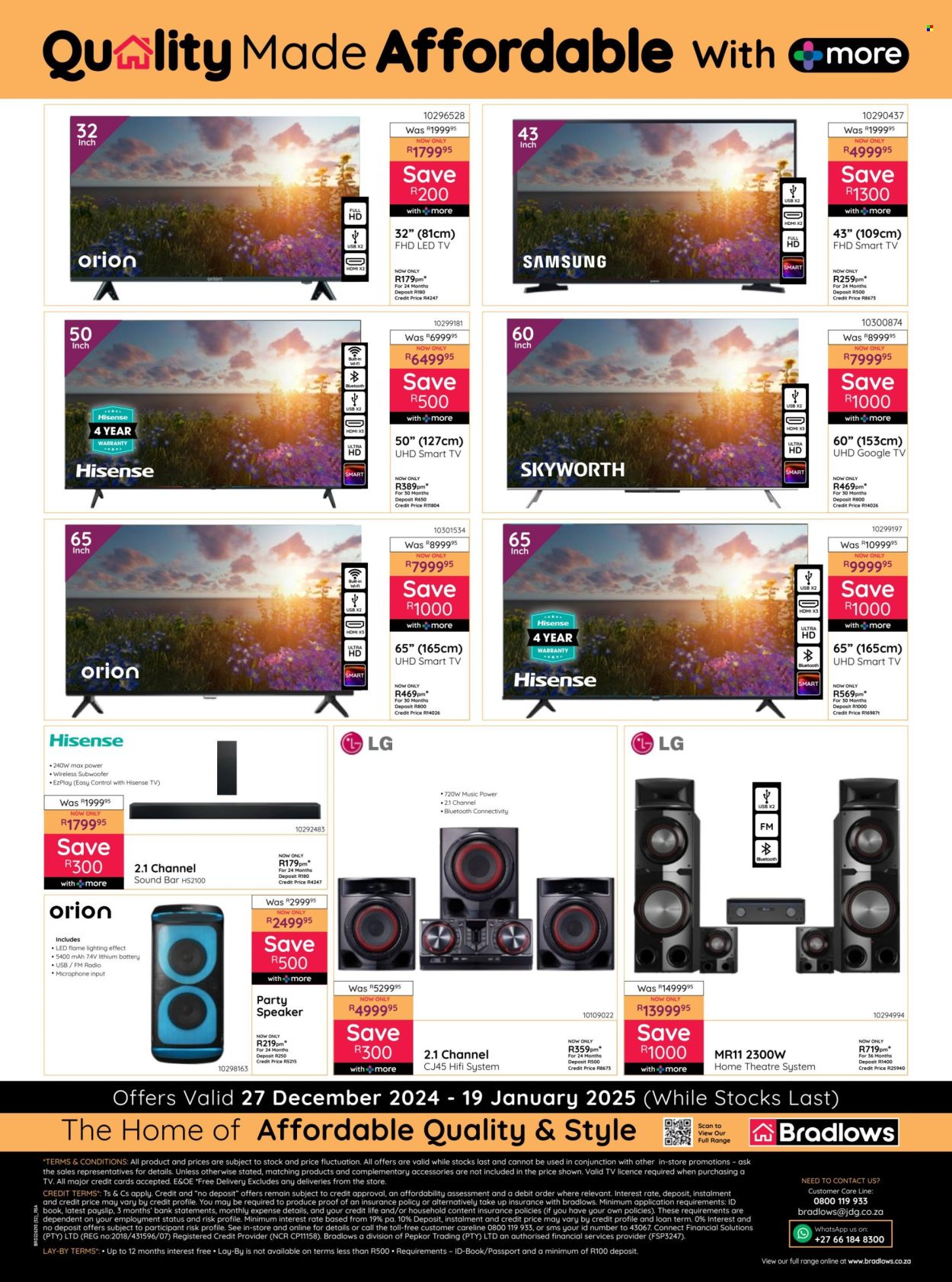 Bradlows specials - 27/12/2024 - 19/01/2025. Page 16
