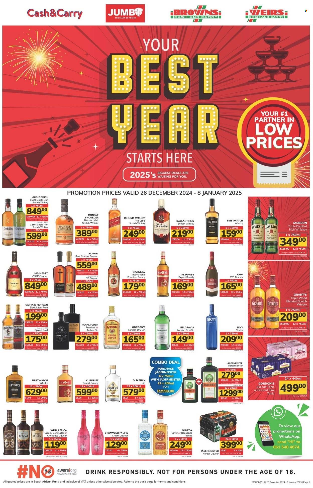 Jumbo Cash & Carry specials - 26/12/2024 - 08/01/2025. Page 1