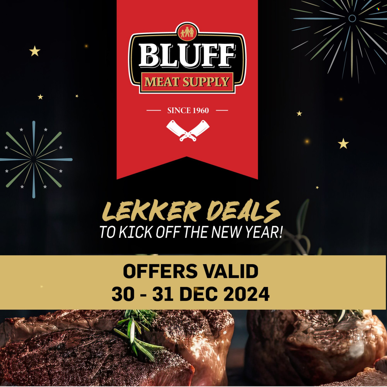 Bluff Meat Supply specials - 30/12/2024 - 31/12/2024. Page 1