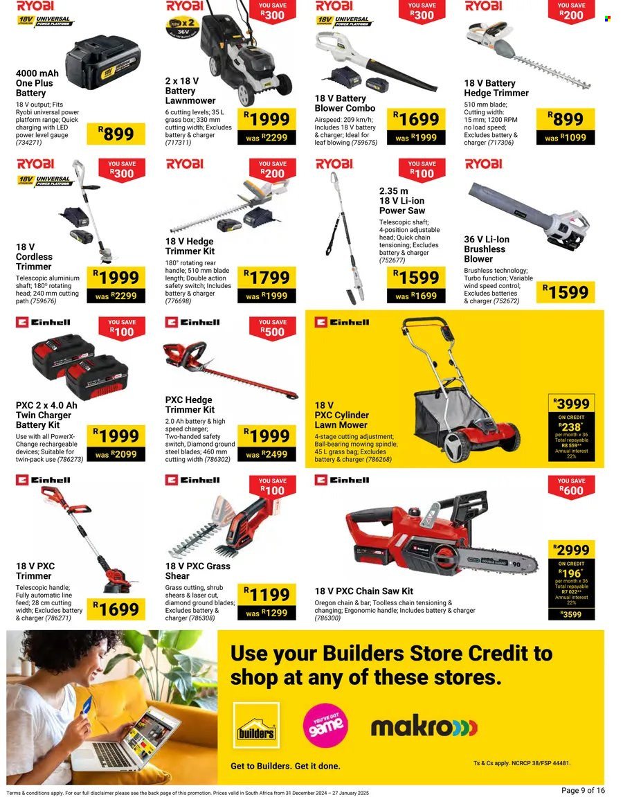 Builders specials - 31/12/2024 - 27/01/2025. Page 9