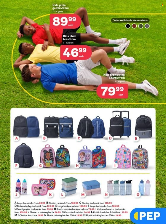 PEP Stores specials. Page 9