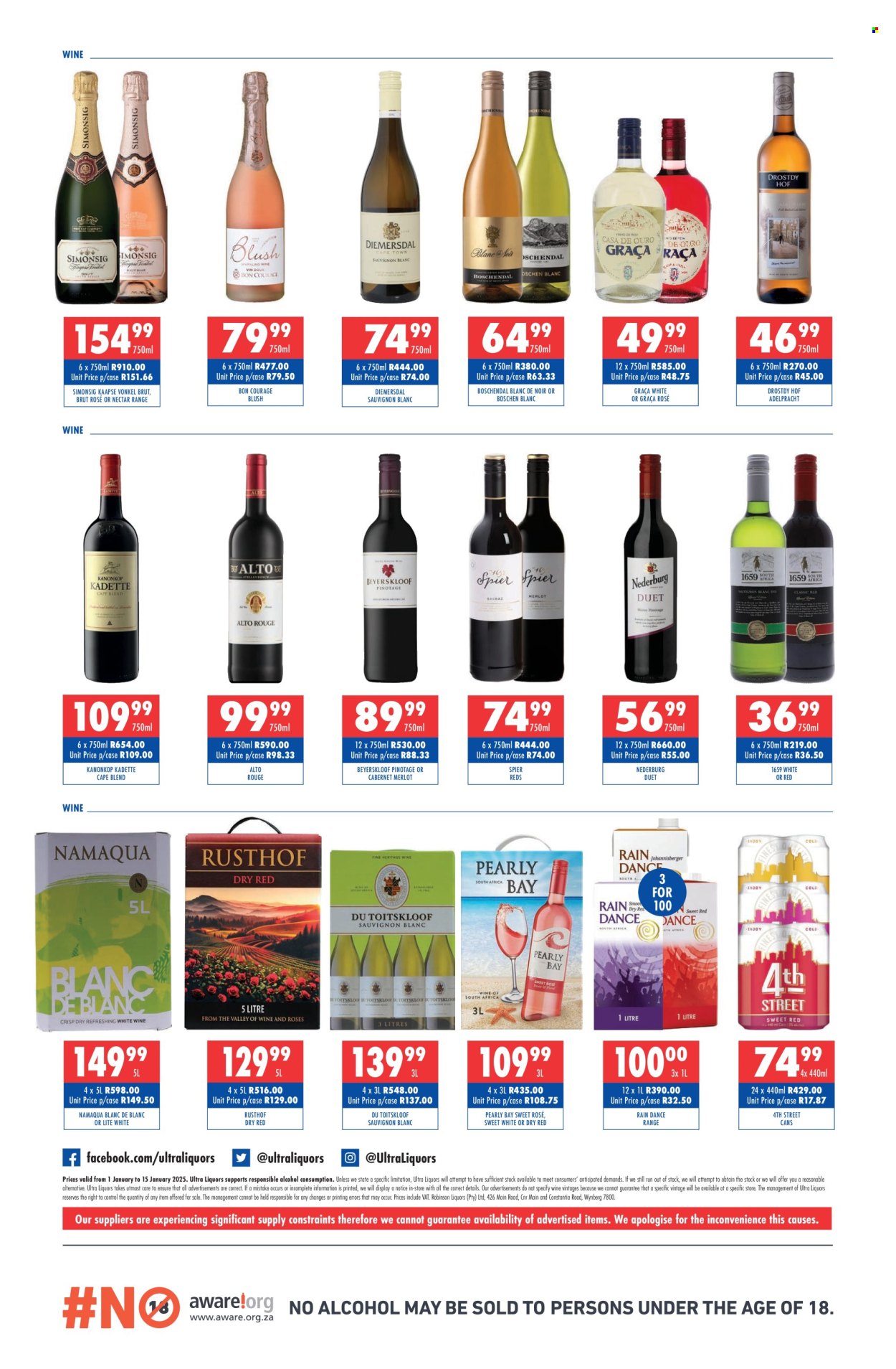 Ultra Liquors specials - 01/01/2025 - 15/01/2025. Page 2