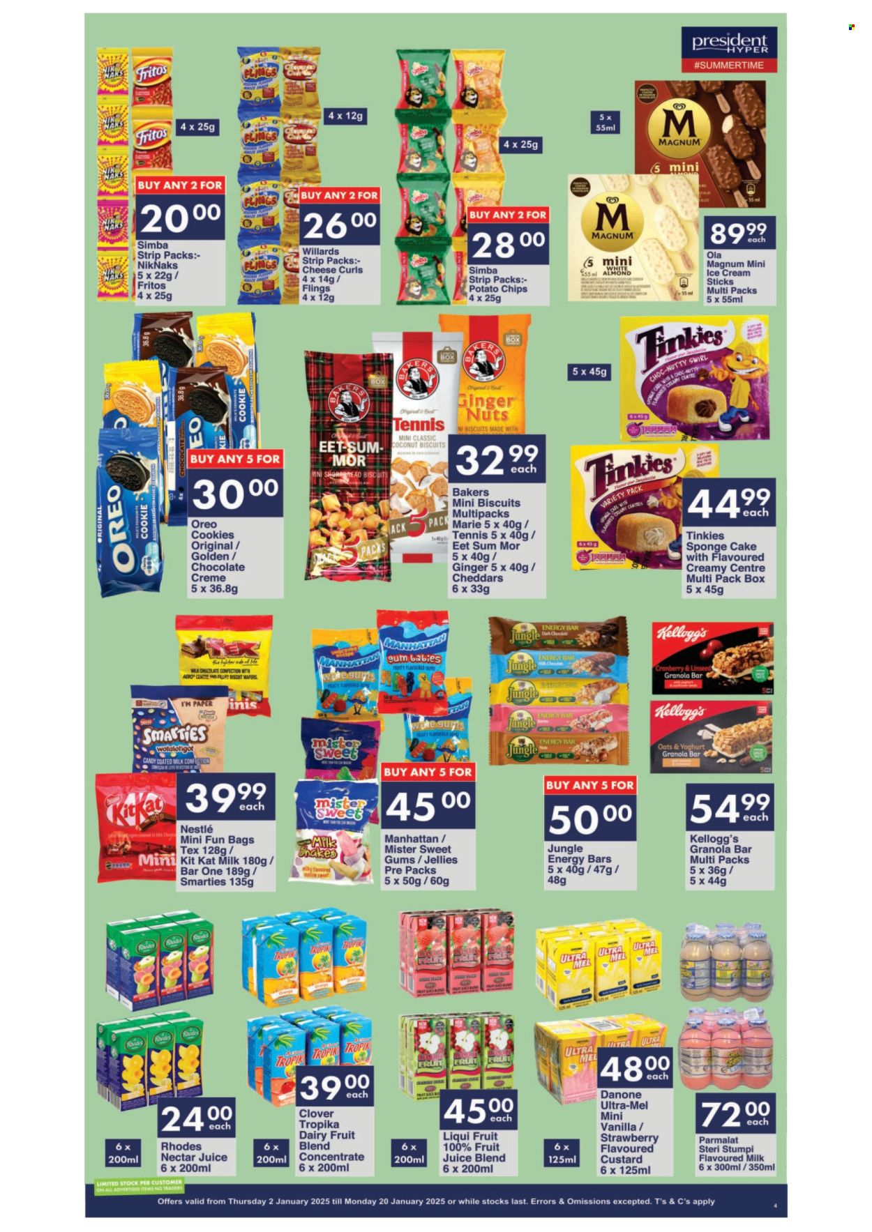 President Hyper specials - 02/01/2025 - 20/01/2025. Page 4