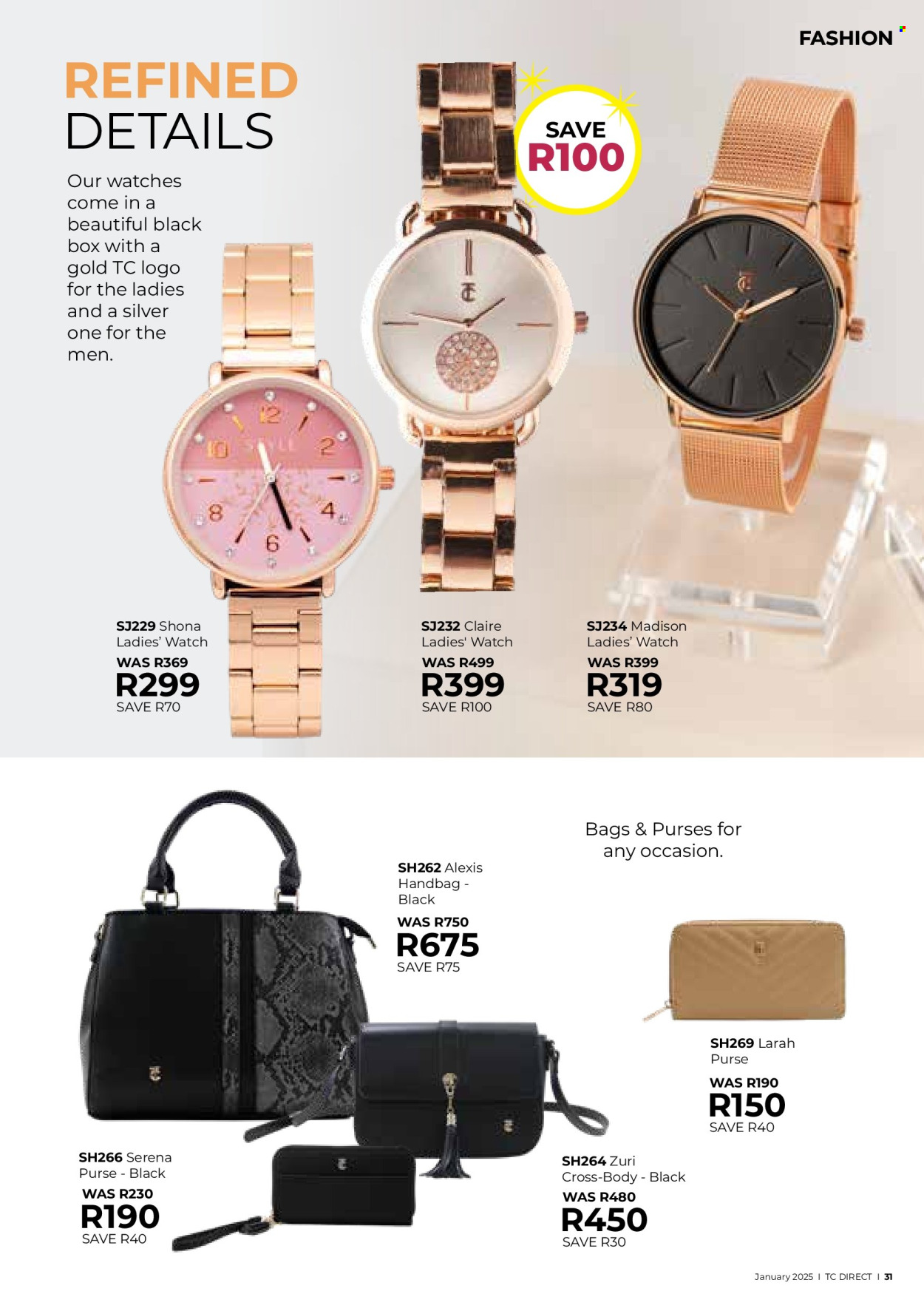 Table Charm Direct specials - 01/01/2025 - 31/01/2025. Page 31