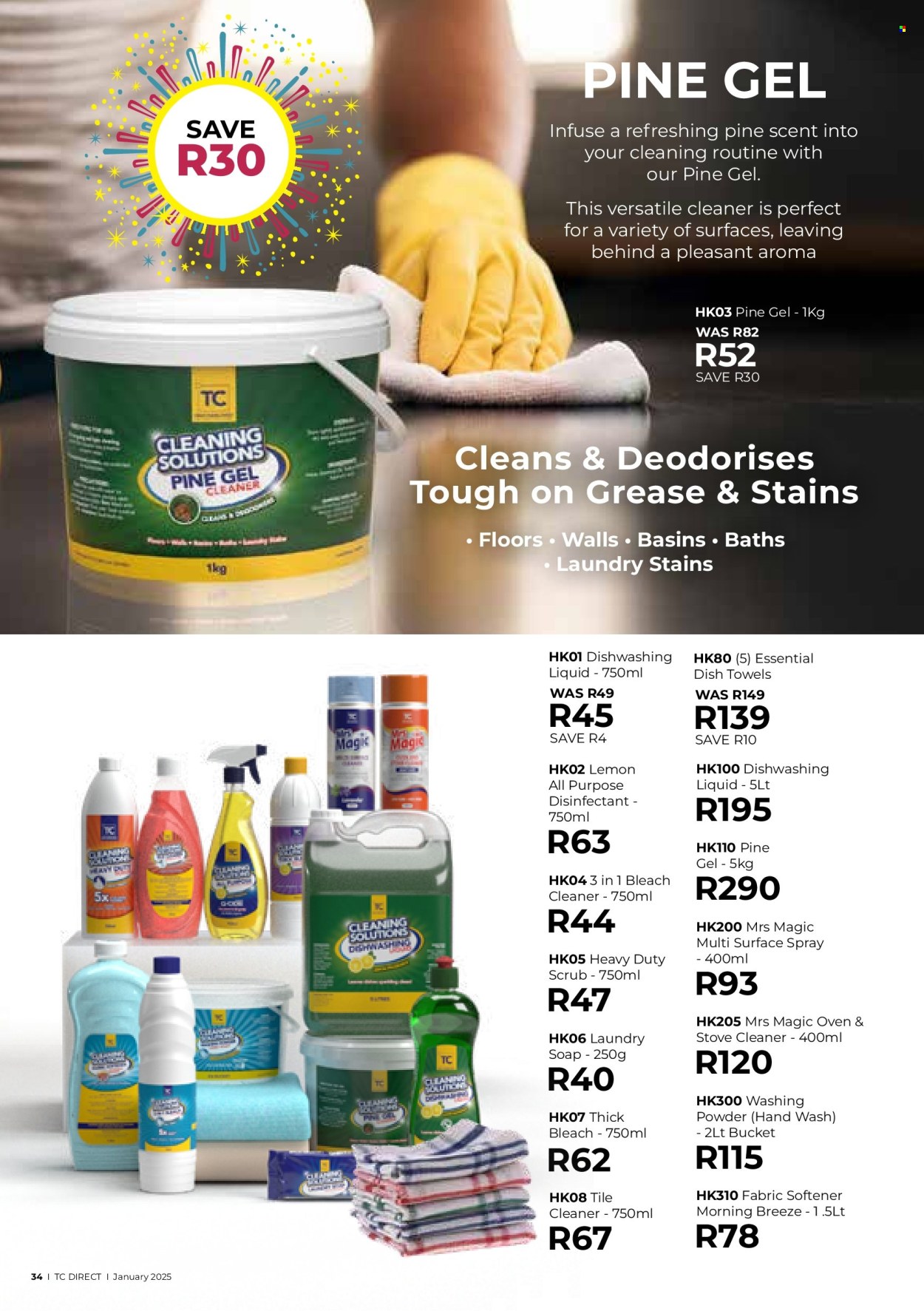 Table Charm Direct specials - 01/01/2025 - 31/01/2025. Page 34